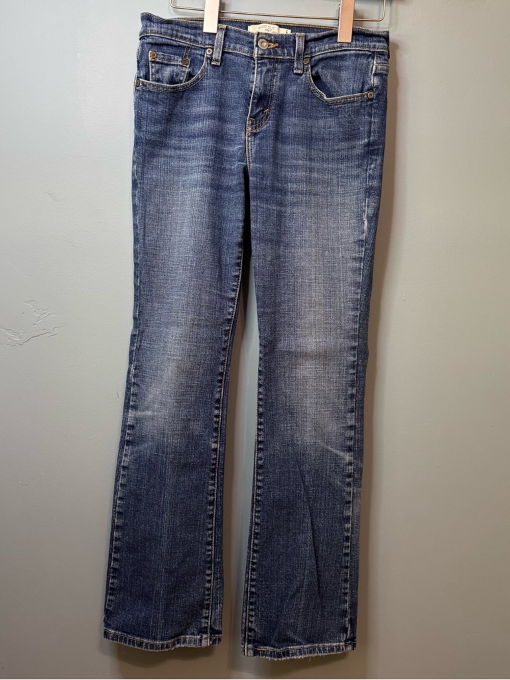 Levi's 515 Bootcut Denim Jeans Size 4M Casual Y2K Style (29x30.5)